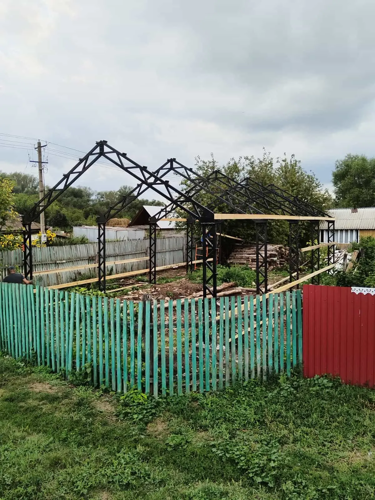 Каркасы ангаров